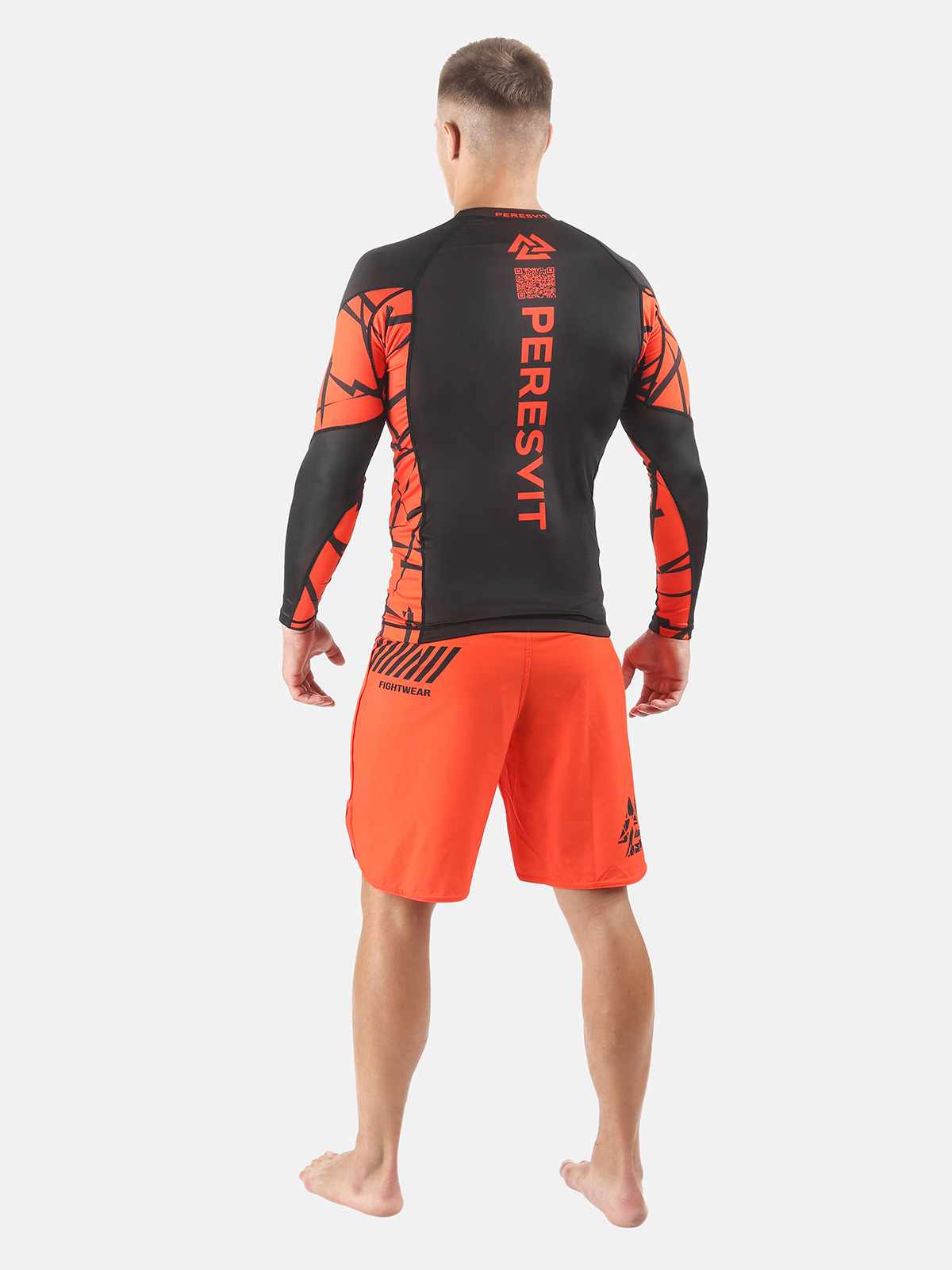 Peresvit Rival Rashguard Orange Longsleeve, Photo No. 7